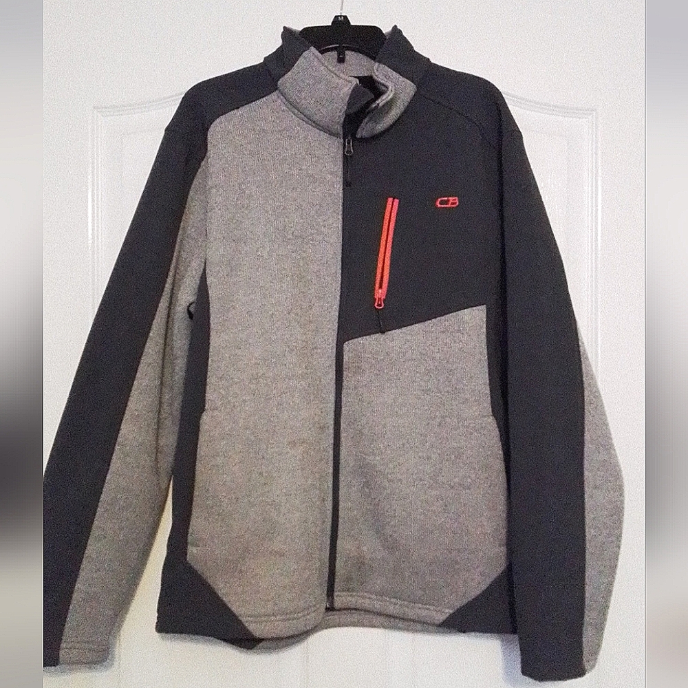 CB Men's Large sweater coat NWOT